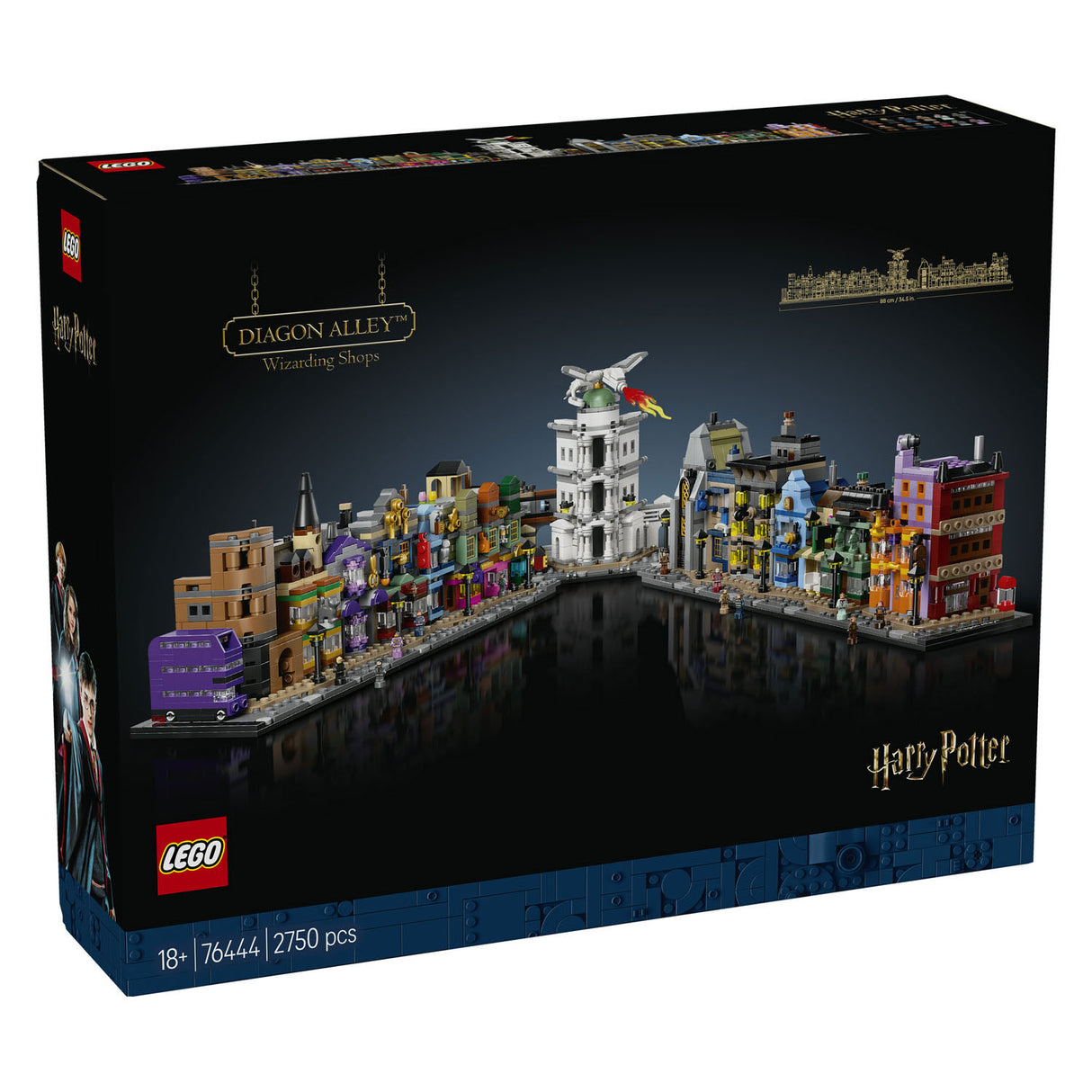 Lego harry potter™ de wegisweg™ tovenaarswinkels tovenaarsset - 76444