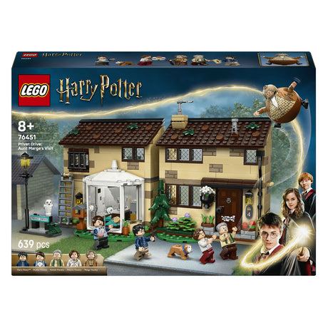 Lego harry potter ligusterlaan: bezoek van tante margot bouwpakket - 76451