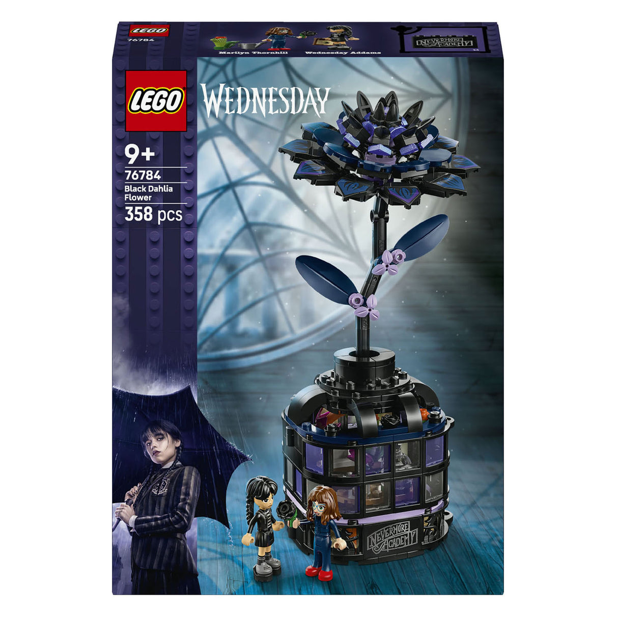 Lego ® wednesday zwarte dahlia - 76784