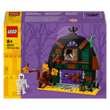 Lego iconic - halloweenschuur constructiespeelgoed (40721)