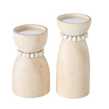 Boltze home kandelaar kianos 2-delige set h14 17cm