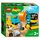 Lego duplo lego duplo 10931 truck graafmachine met rupsbanden