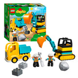 Lego duplo lego duplo 10931 truck graafmachine met rupsbanden