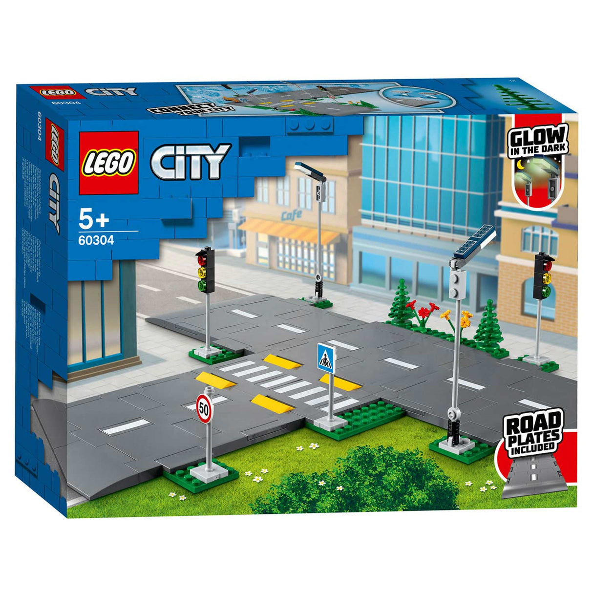 Lego city town 60304 wegplaten