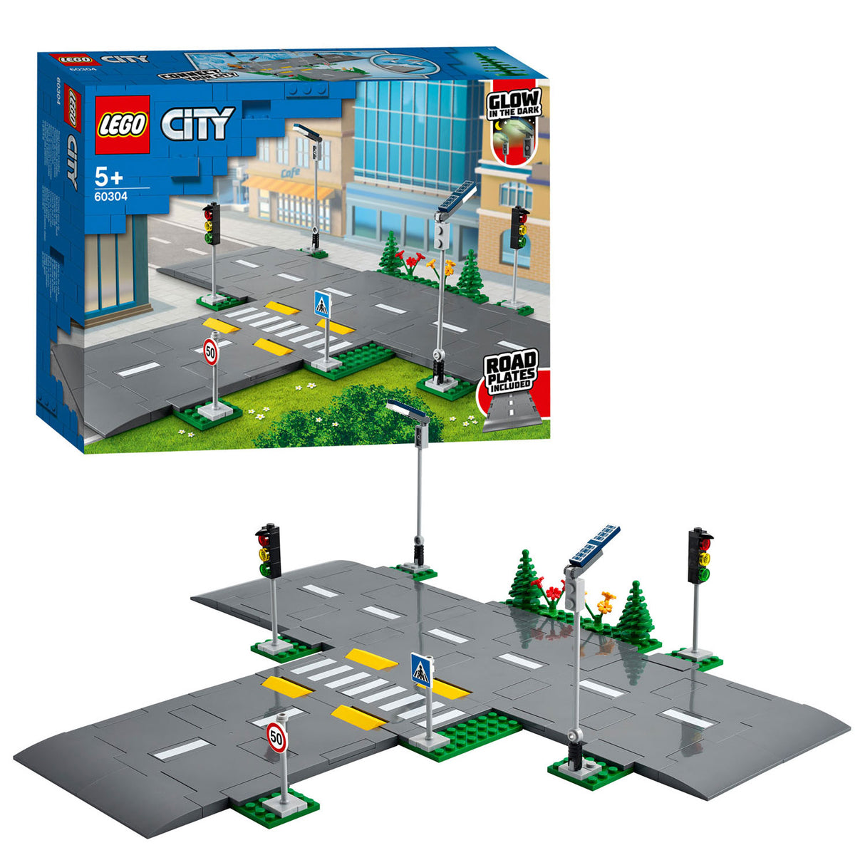 Lego city town 60304 wegplaten