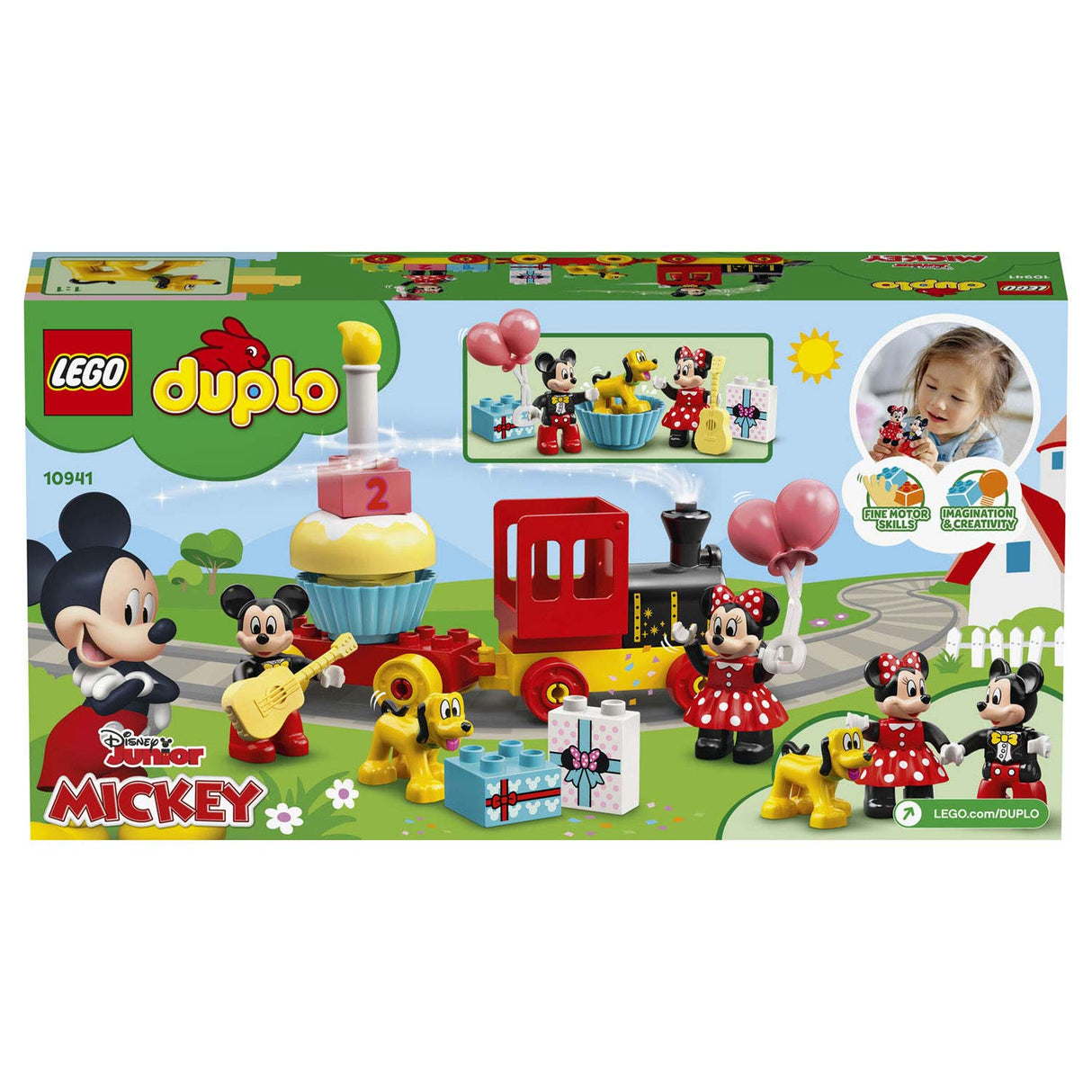 Lego duplo 10941 mickey minnie verjaardagstrein