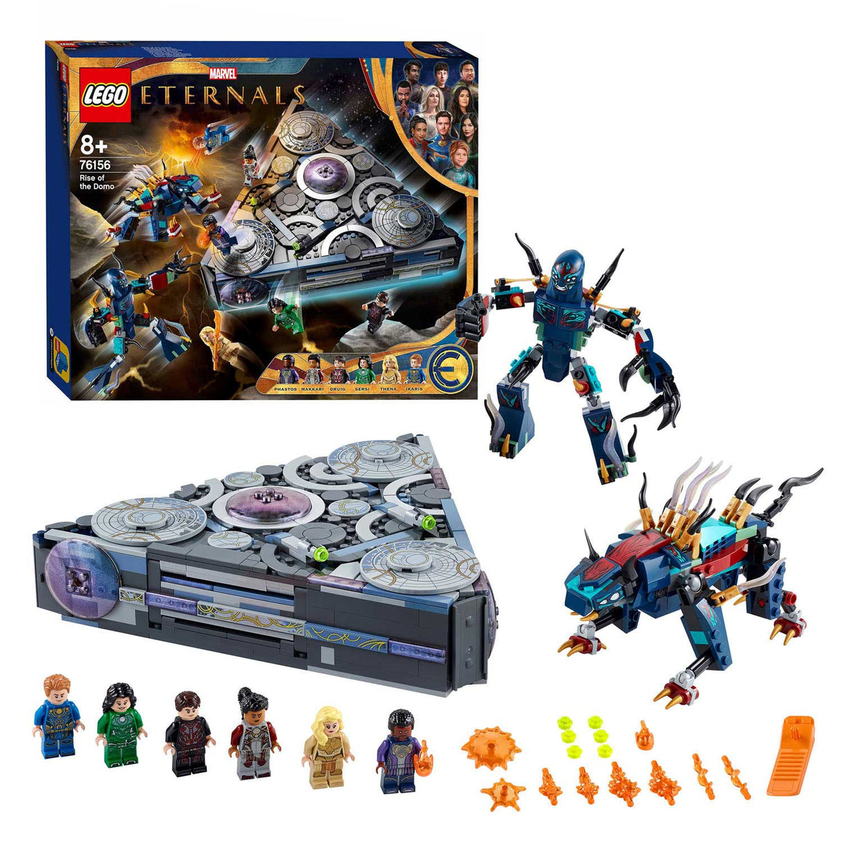 Lego marvel 76156 opkomst van de domo