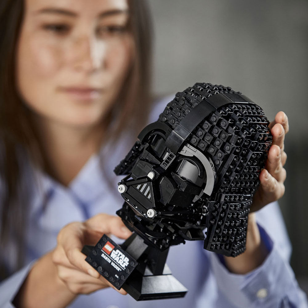 Lego lego star wars 75304 darth vader helm