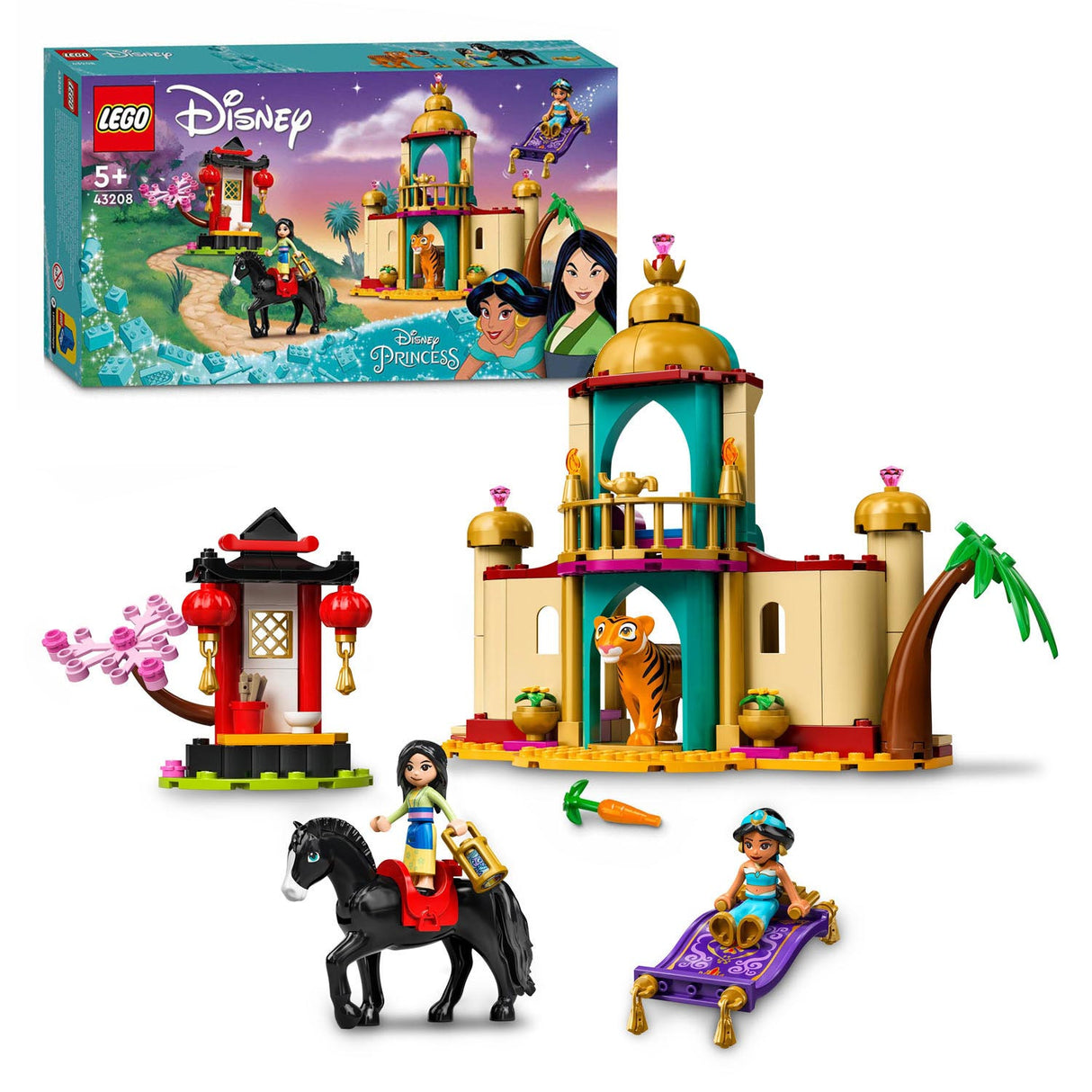 Lego disney prinses 43208 jasmines en mulans avontuur