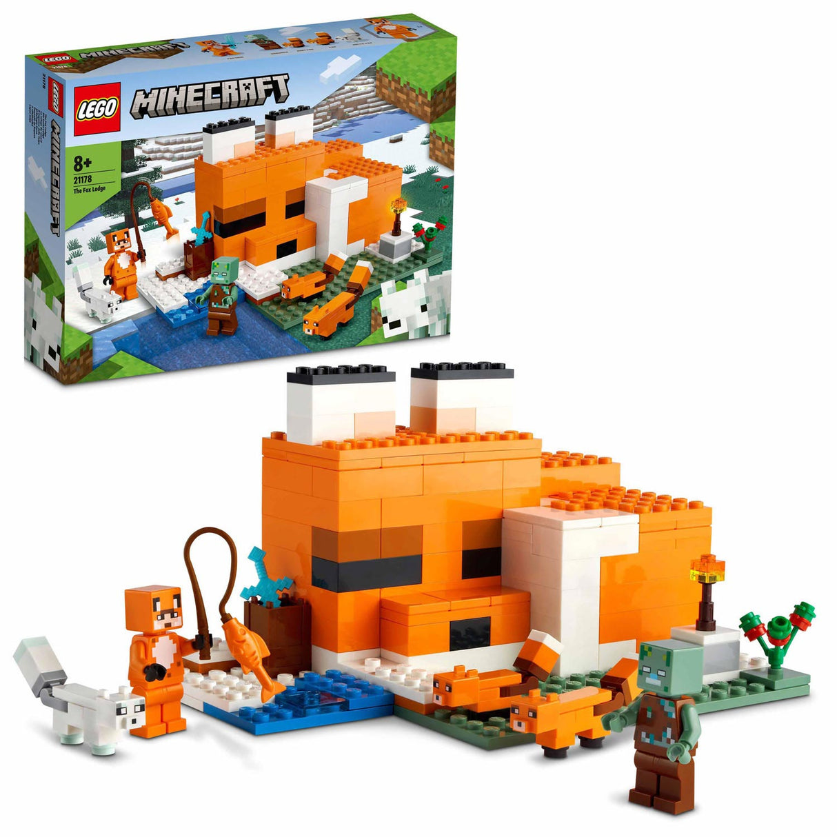 Lego lego minecraft 21178 de vossenhut