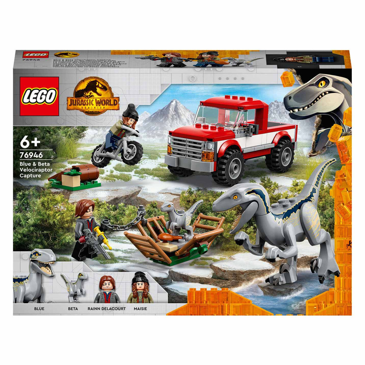 Lego LEGOJurassic 76946 Blue Velocirapor