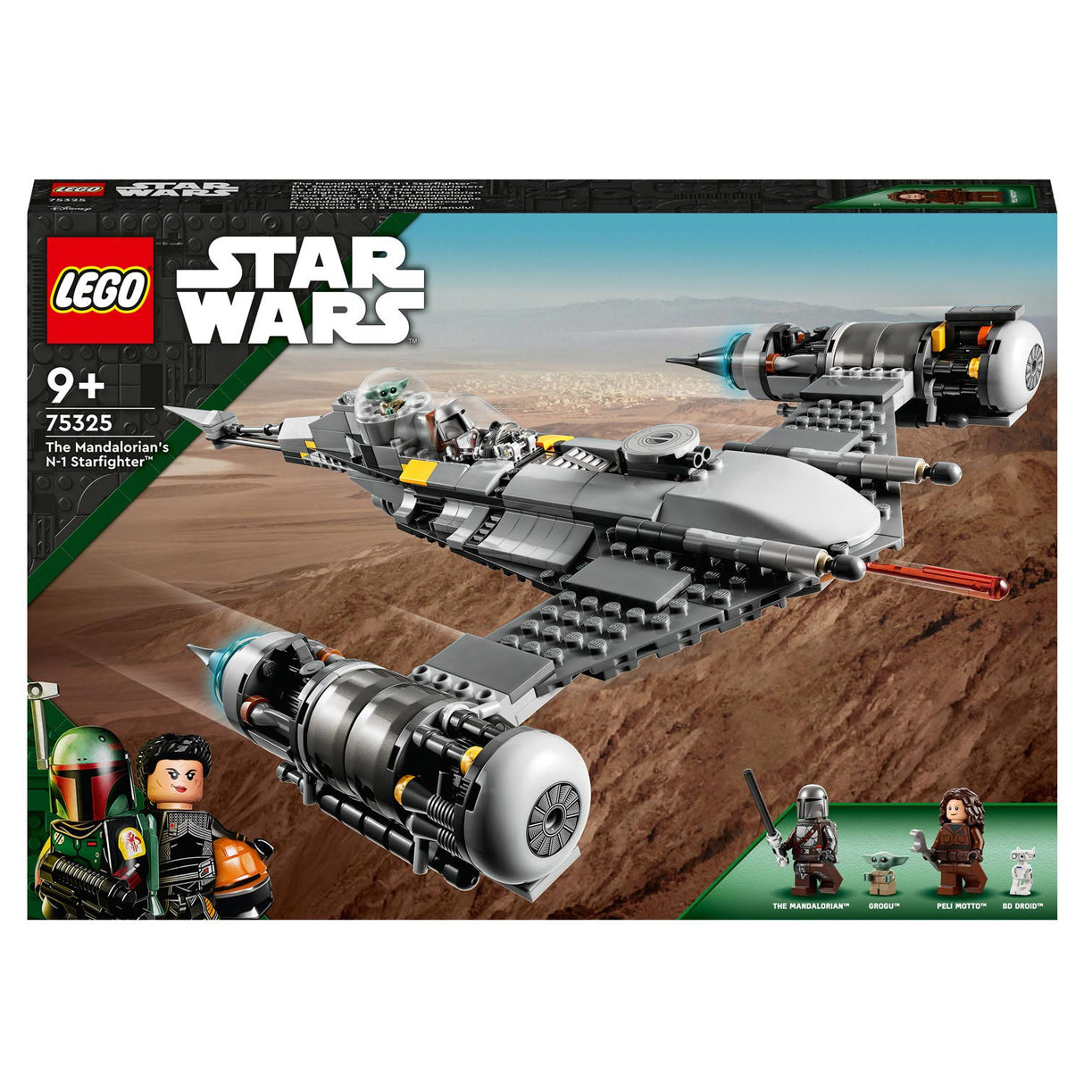 Lego star wars 75325 de mandalorians n-1 starfighter