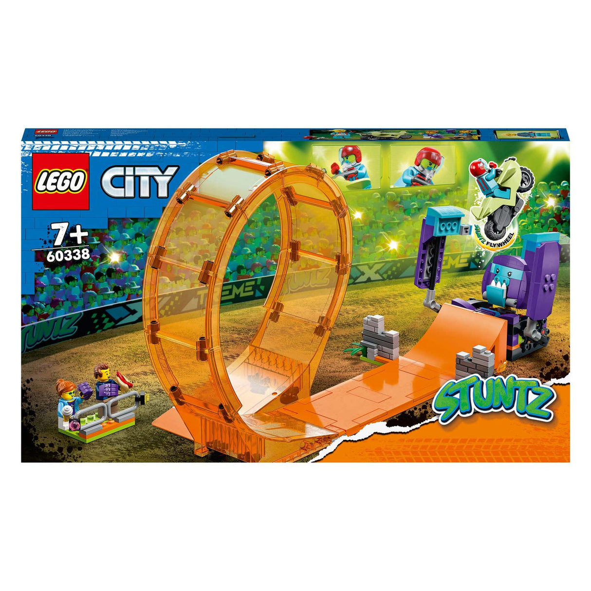 Lego city 60338 verpletterende chimpansee stunt loop