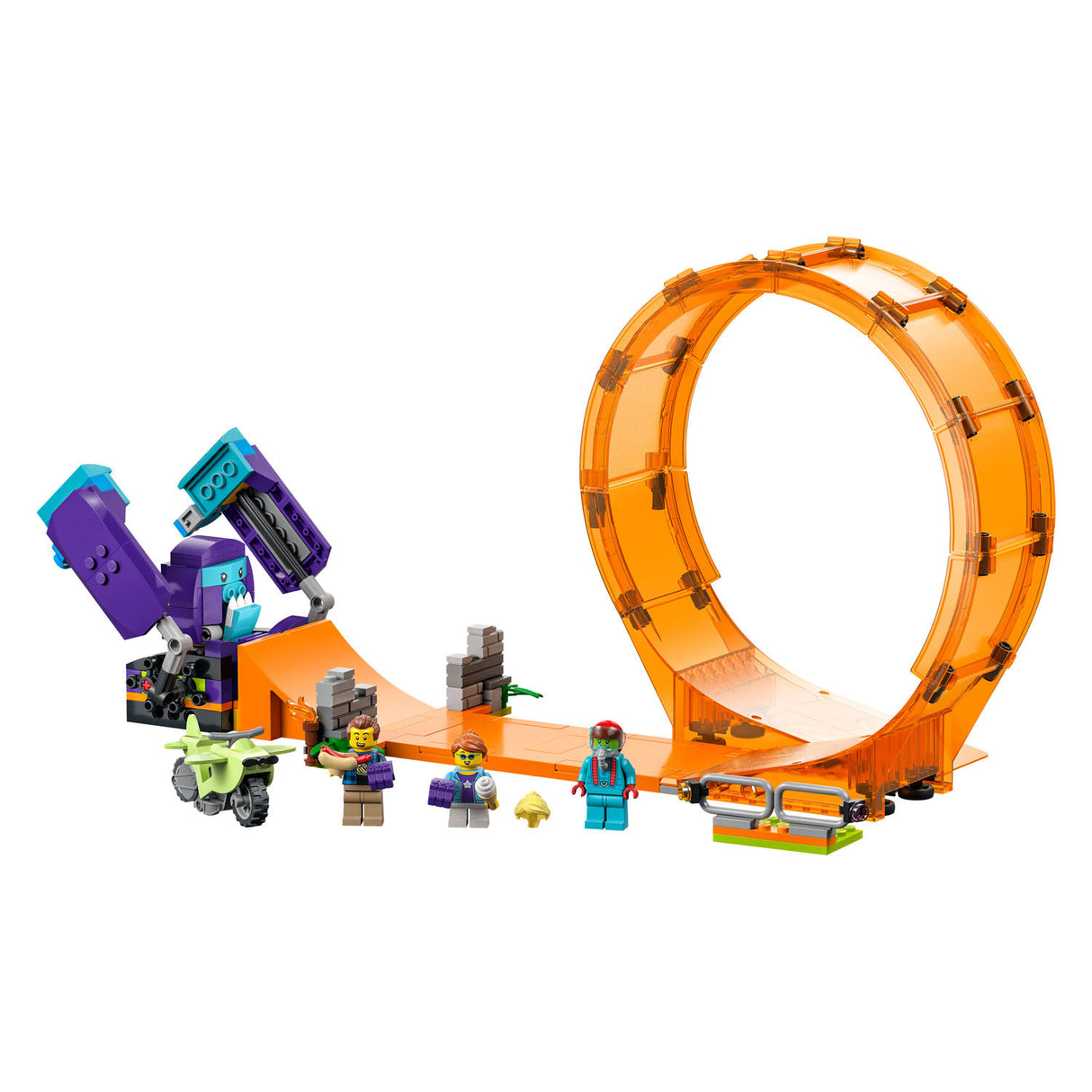 Lego city 60338 verpletterende chimpansee stunt loop