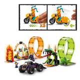 Lego lego city 60339 dubbele loop stunt arena