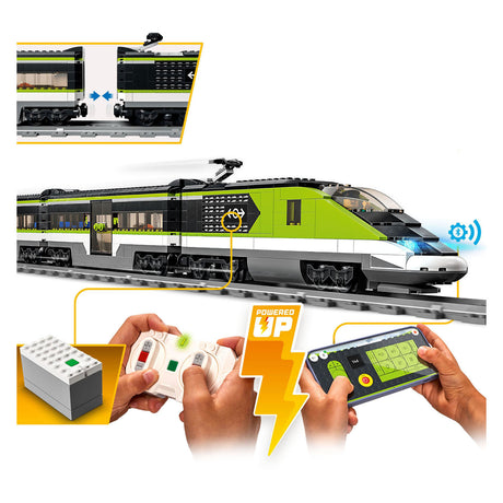 Lego city treinen passagierssneltrein - 60337