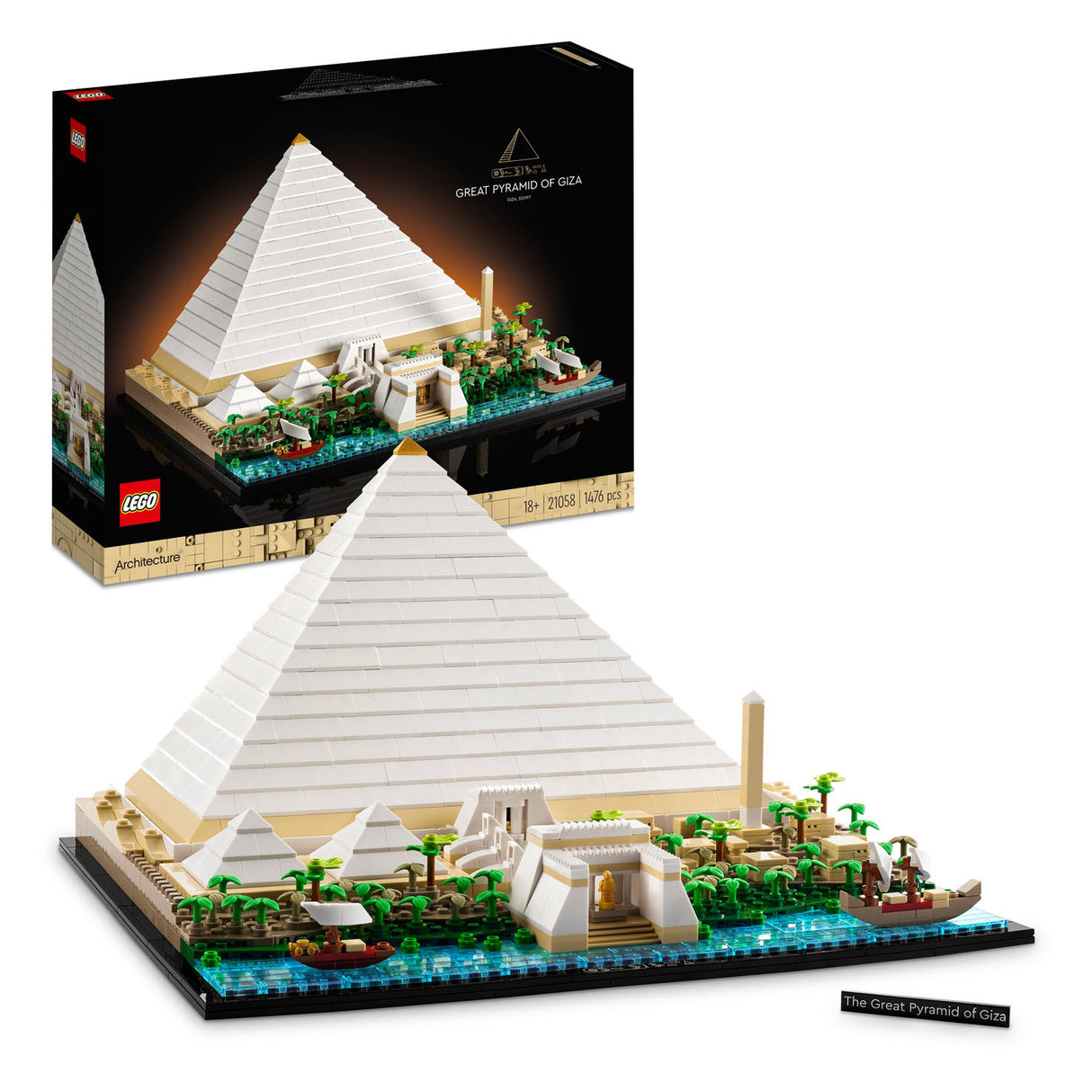 Lego architecture 21058 grote piramide van gizeh