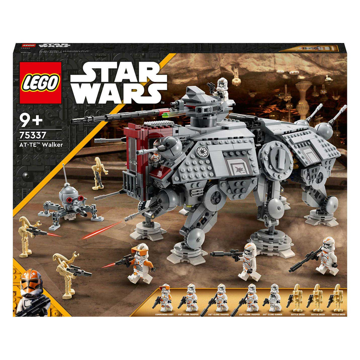 Lego star wars 75337 at-te walker