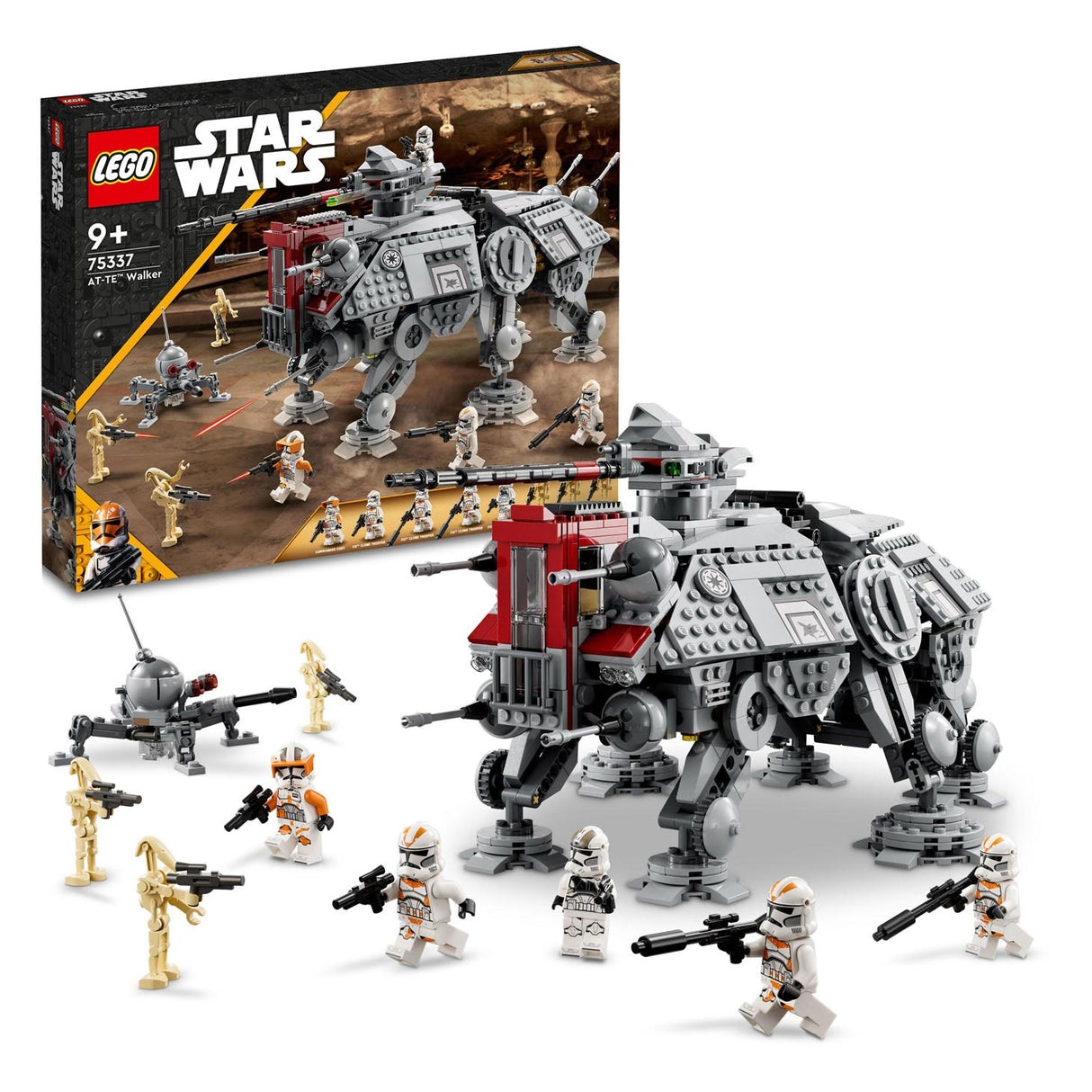 Lego lego star wars 75337 at-te walker