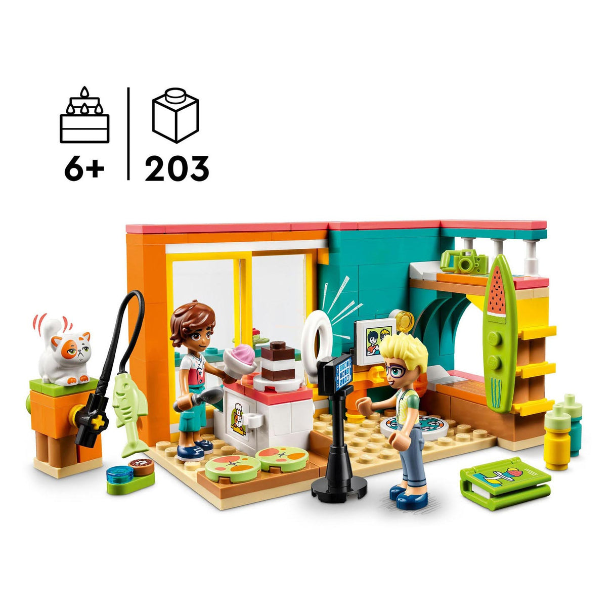 Lego friends leo apos;s kamer - 41754