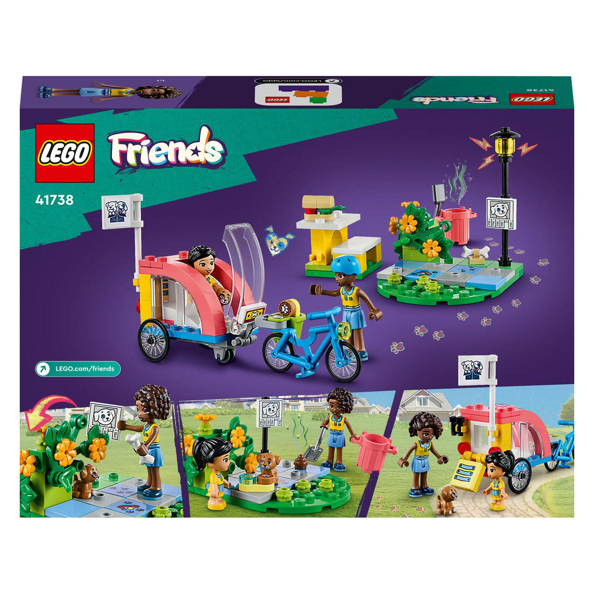 Lego LEGO Friends 41738 Honden Reddingsfiets