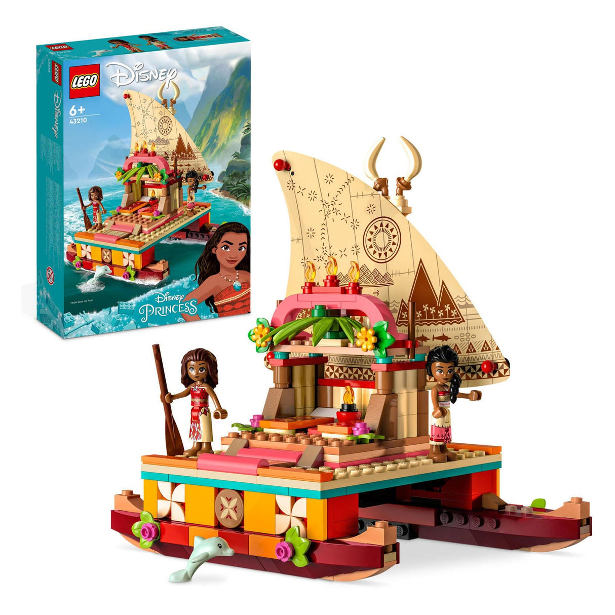 Lego LEGO 43210 Vaiana's Ontdekkingsboot