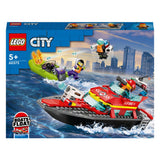 Lego city 60373 reddingsboot brand