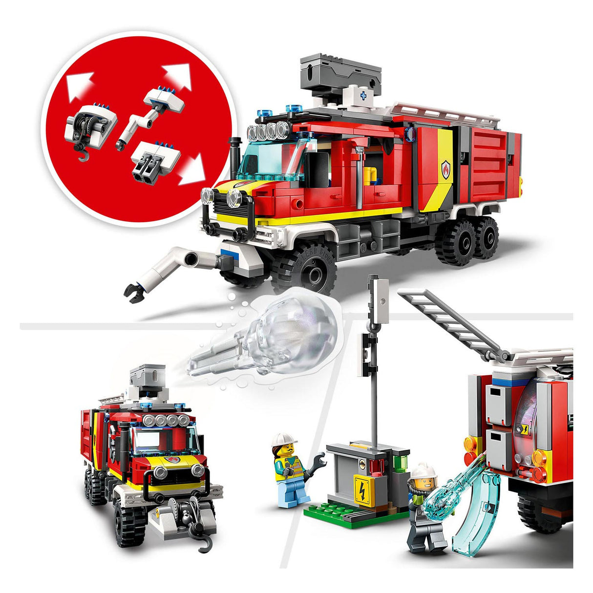 Lego city 60374 brandweerwagen