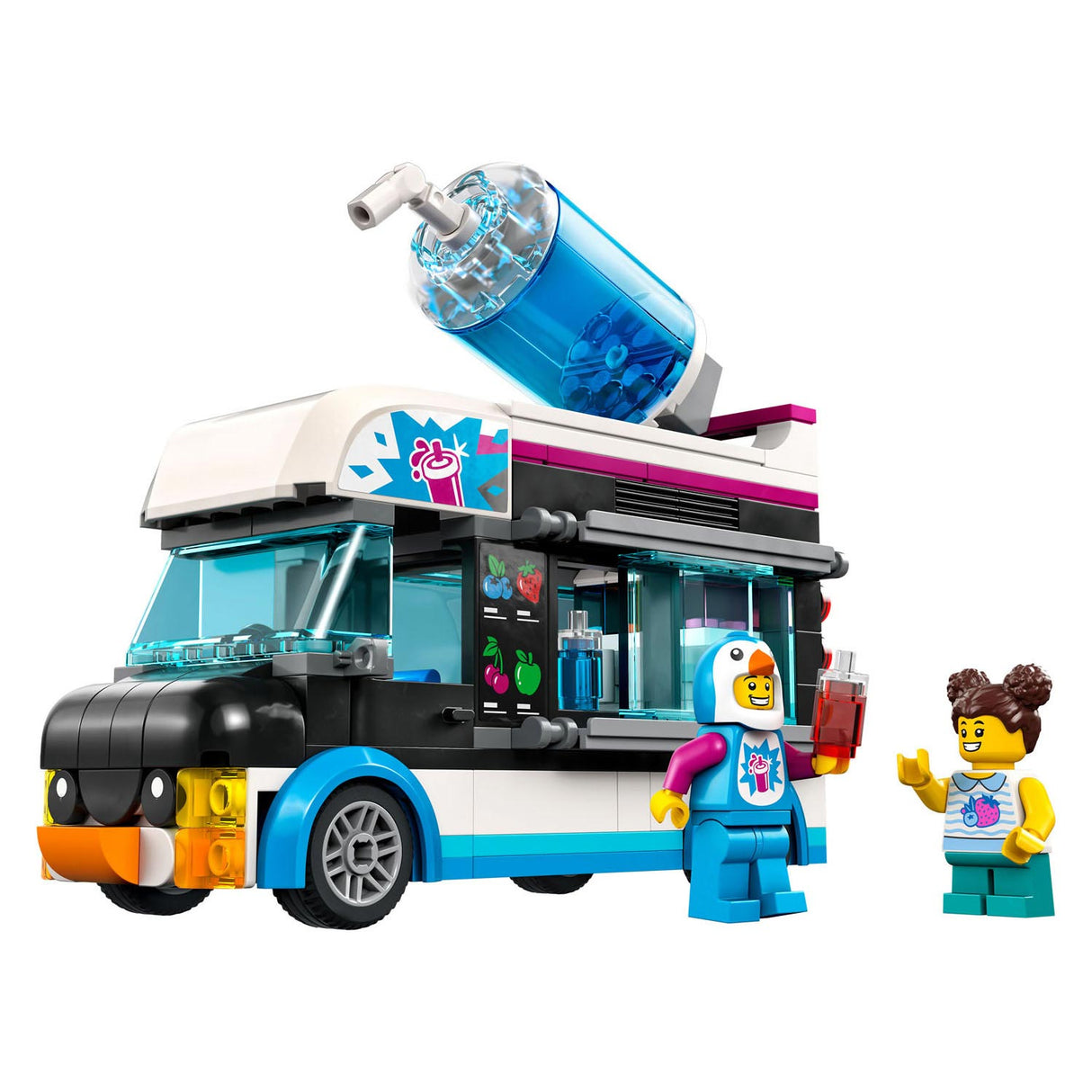 Lego lego city 60384 pinguïn slush truck