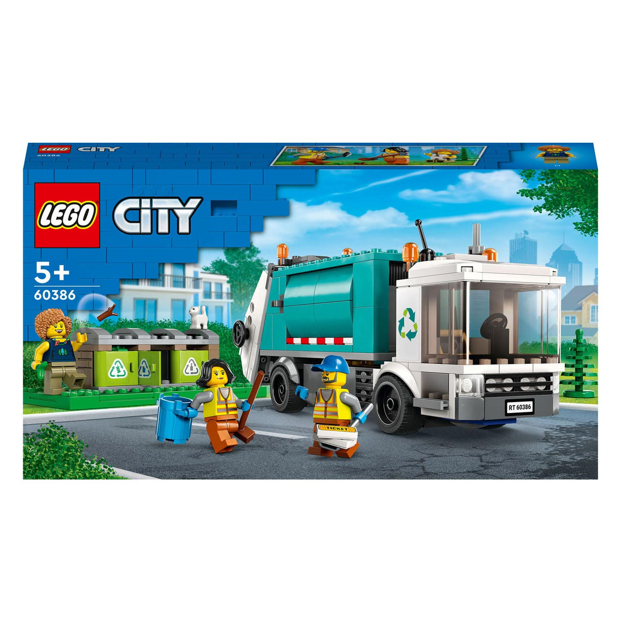 Lego LEGO City 60386 Recycle Crachtwagen