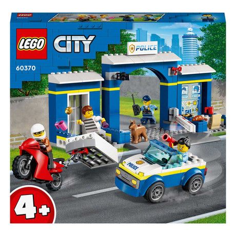 Lego LEGO City 60370 Achtervolging Politiebureau