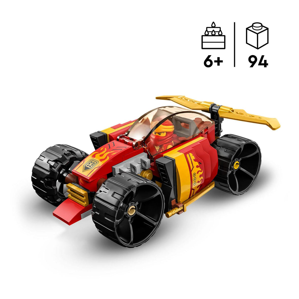 Lego ninjago 71780 kai's ninja racewagen evo