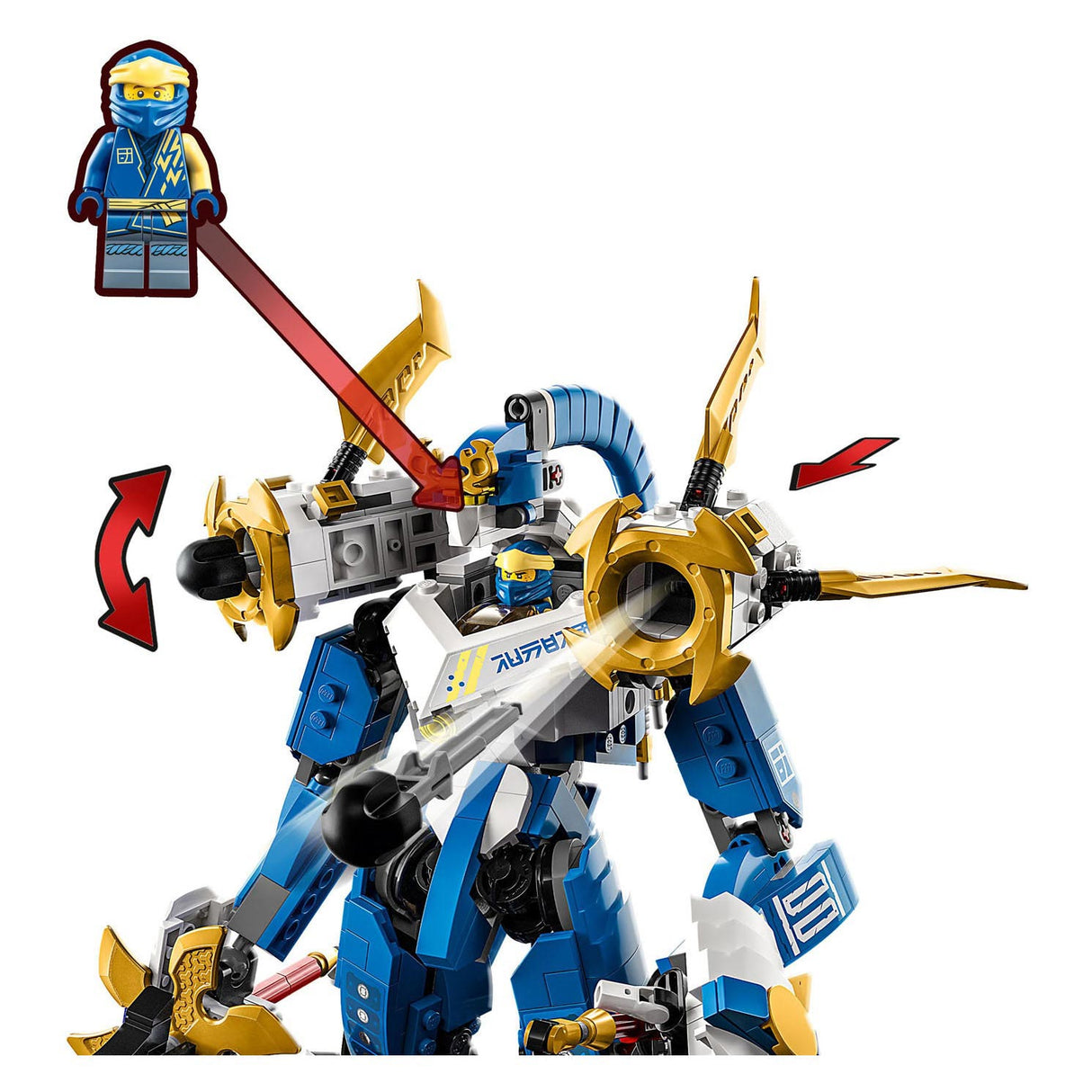 Lego LEGO Ninjago 71785 Jay's Titan Mech