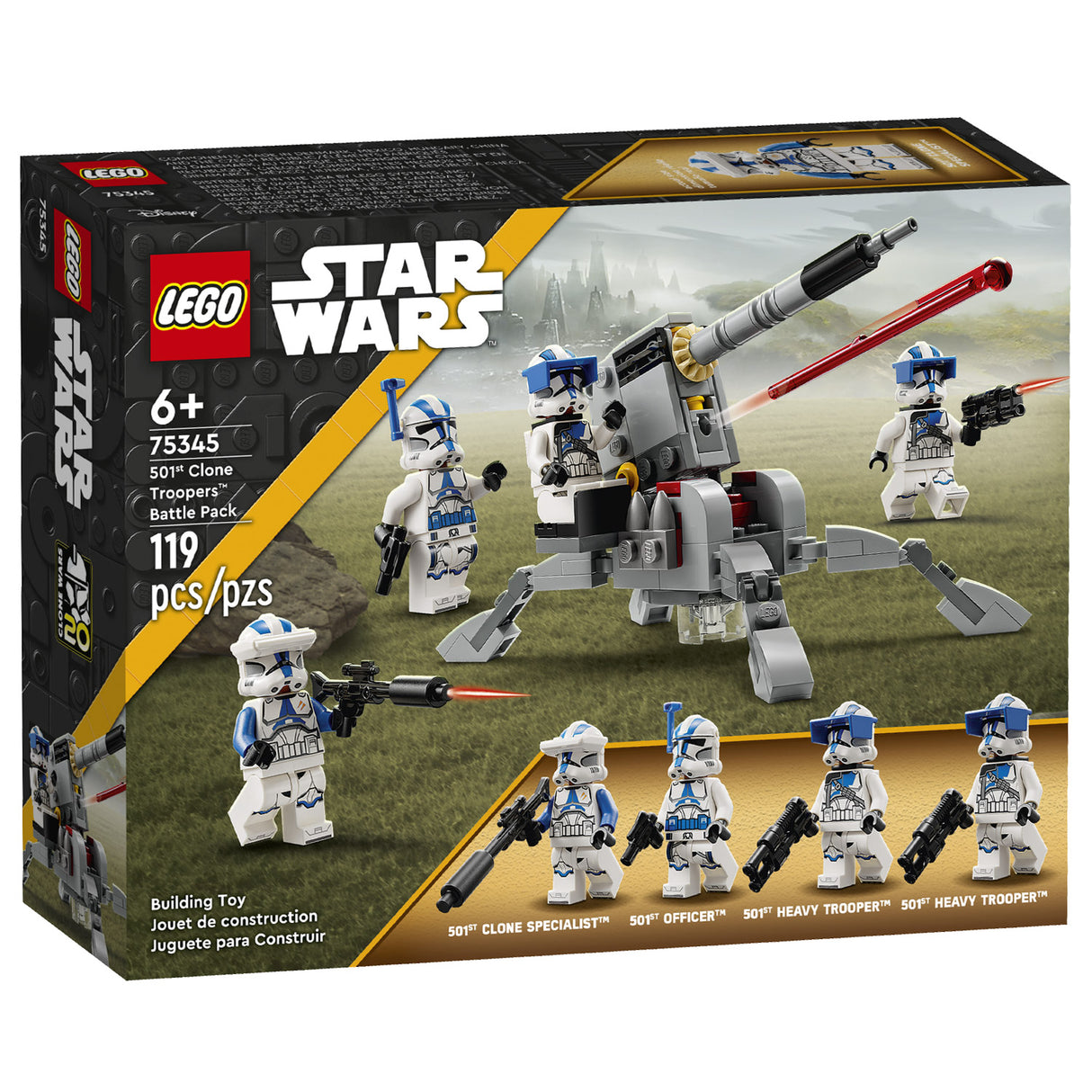 Lego star wars 75345 501st clone troopers battle pack