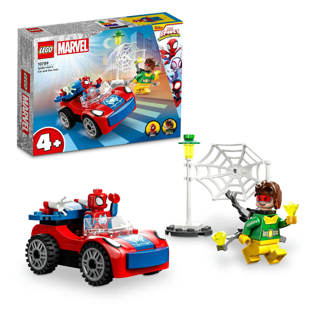 Lego marvel 10789 spideys auto en doc ock