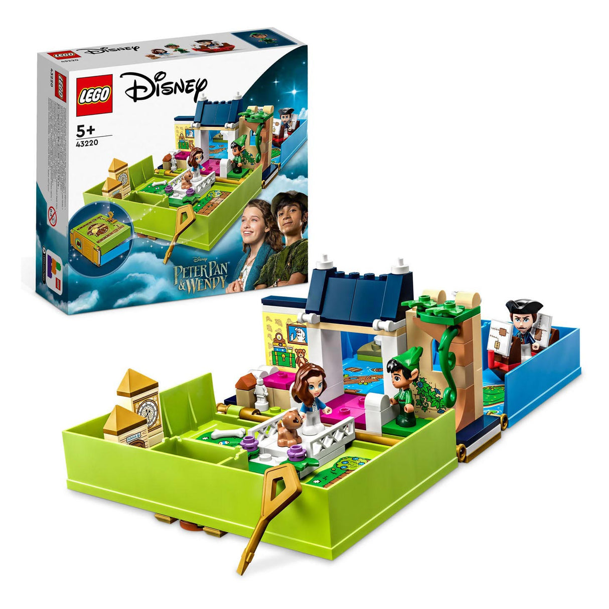 Lego LEGO Peter Pan Wendy's Verhalenboekavontuur Set