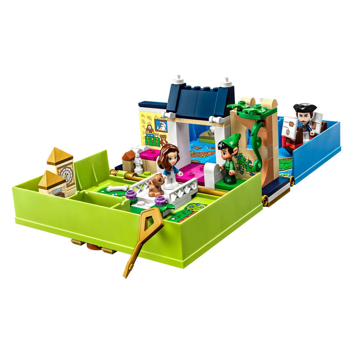 Lego disney peter pan wendy's verhalenboekavontuur set