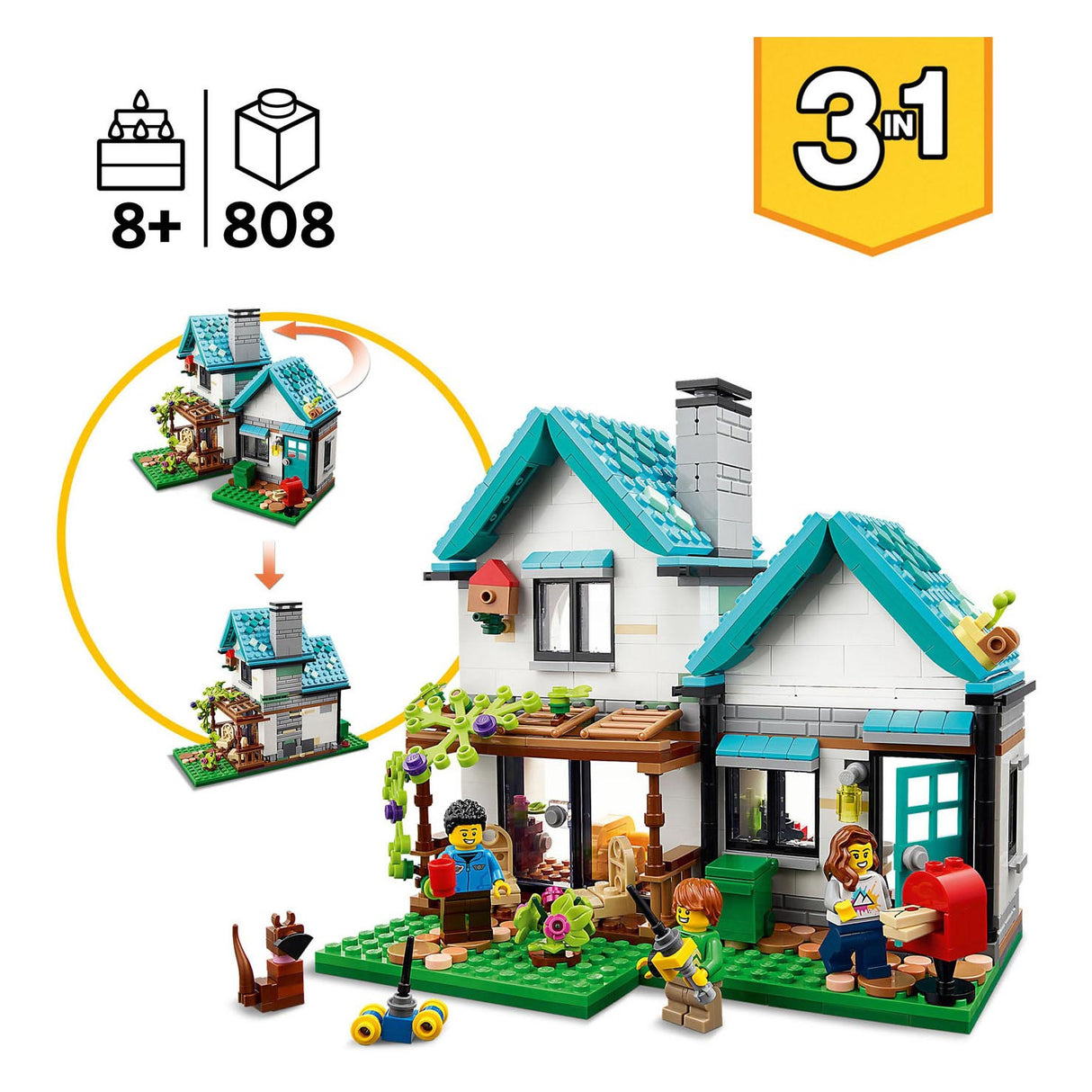 Lego lego creator 31139 huis