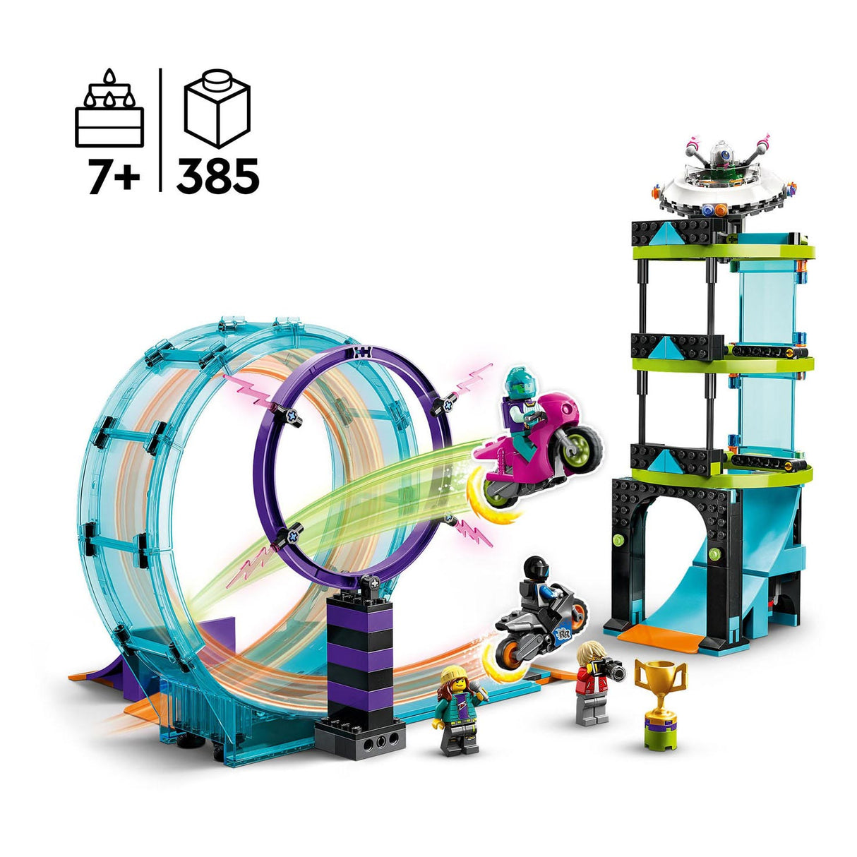 Lego city 60361 ultieme stuntrijders uitdaging