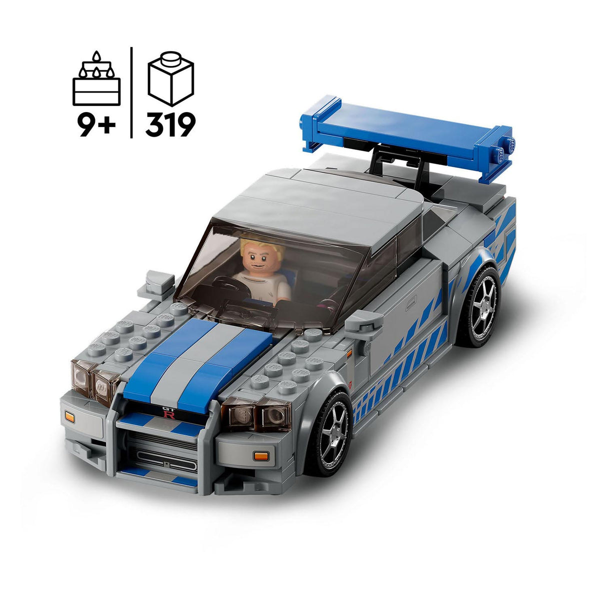 Lego LEGO Speed Champions 76917 2 Fast 2 Furious Nissan Skyline GT-R (R34)