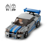 Lego speed champions 76917 2 fast 2 furious nissan skyline gt-r (r34)