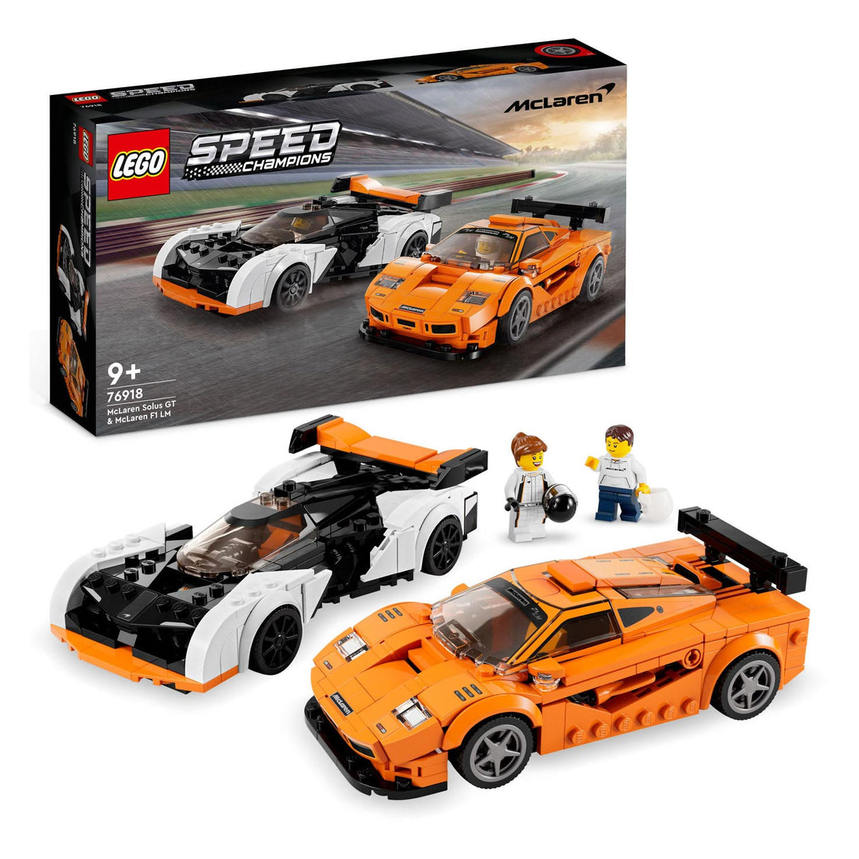 Lego LEGO Speed Champions 76918 McLaren Solus GT McLaren F1 LM