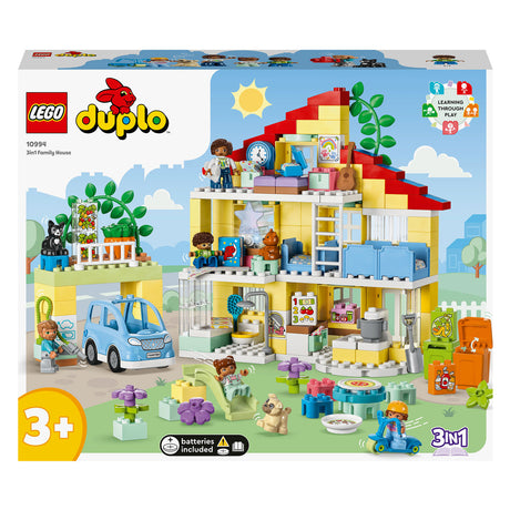 Lego Duplo LEGO Duplo Town 10994 3In1 Familiehuis