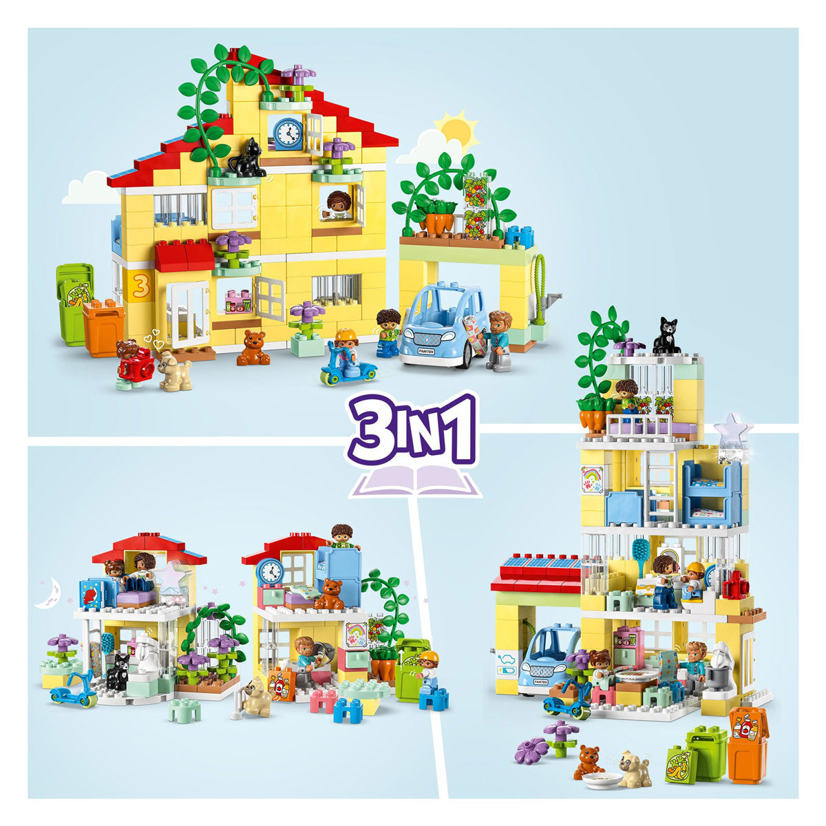 Lego duplo town 10994 3in1 familiehuis