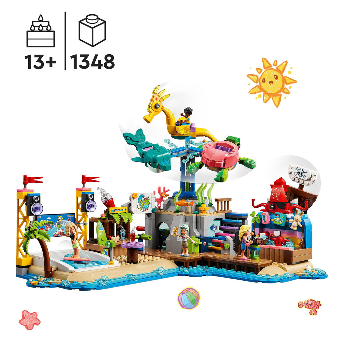 Lego LEGO Friends 41737 Strandpretpark