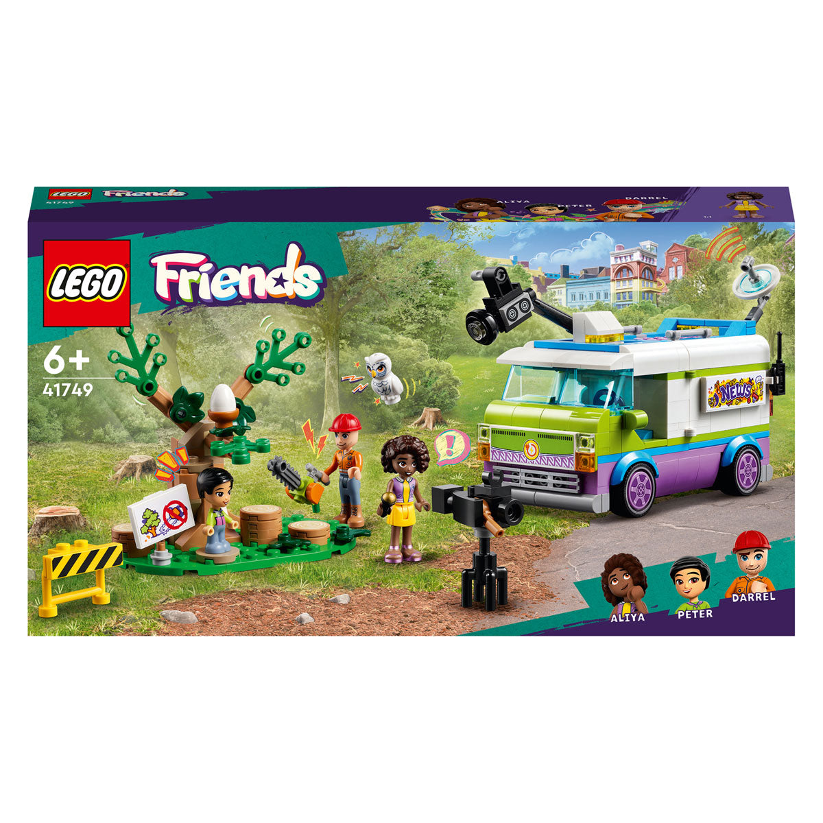 Lego friends 41749 nieuwsbusje