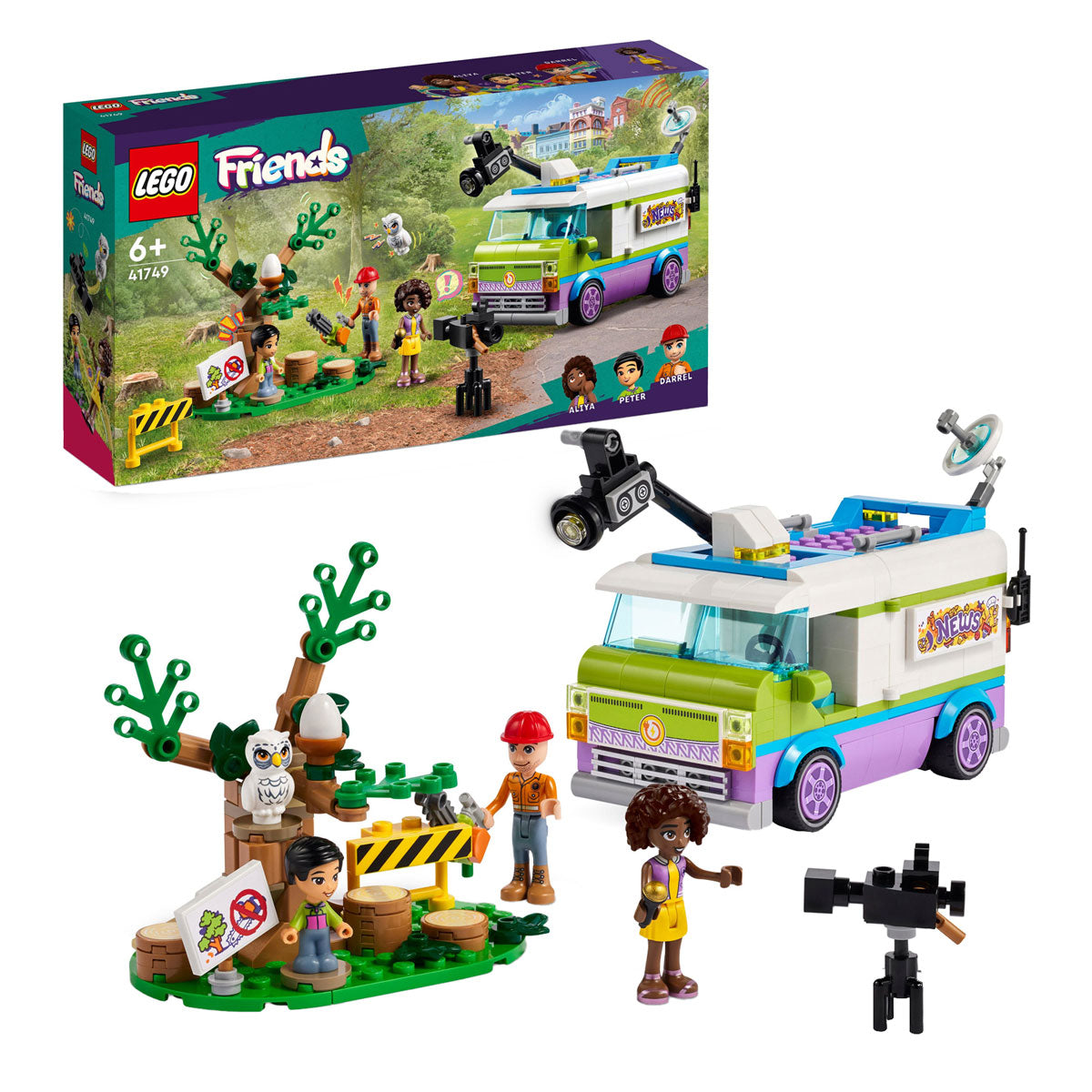 Lego LEGO Friends 41749 Nieuwsbusje