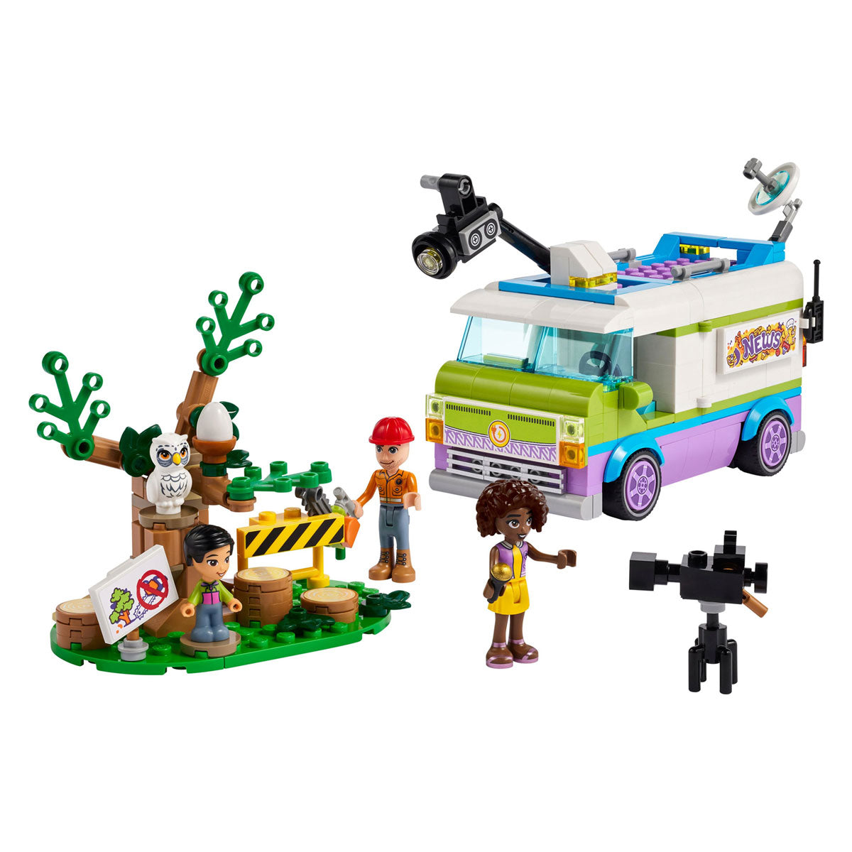 Lego friends 41749 nieuwsbusje