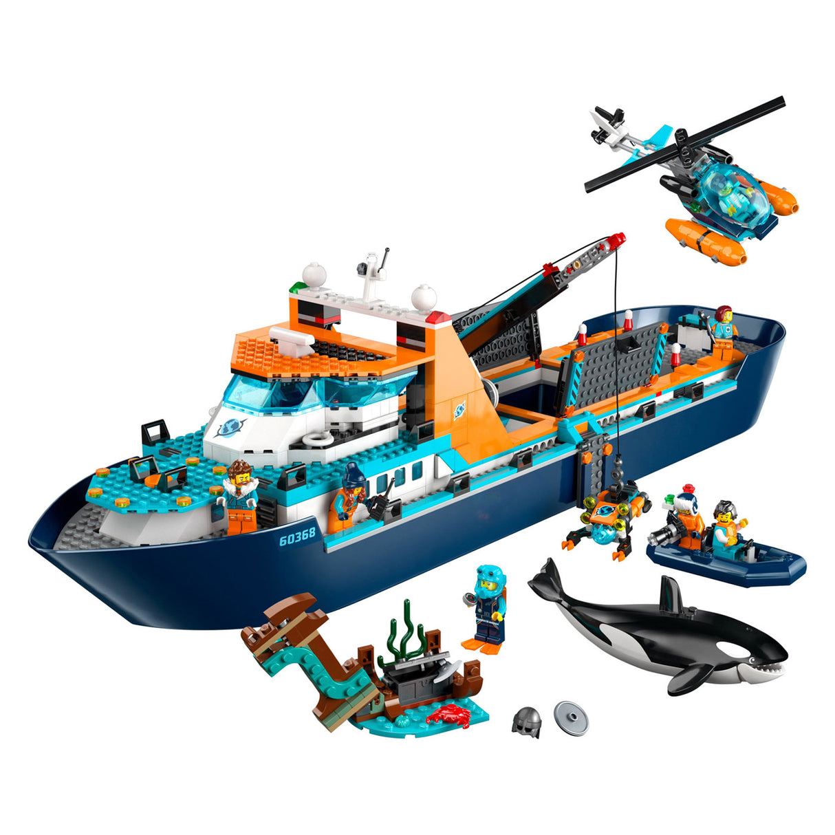 Lego LEGO City 60368 Poolonderzoeksschip