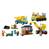 Lego city 60391 kiepwagen, bouwtruck en sloopkraan